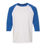 Gildan - Mens 5700 Heavy Cotton Raglan Three-Quarter Sleeve T-Shirt