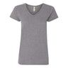 Gildan - Womens 5V00L Heavy Cotton V-Neck T-Shirt