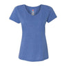 Hanes - Womens 42Vt Perfect-T Triblend V-Neck Short Sleeve T-Shirt