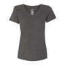 Hanes - Womens 42Vt Perfect-T Triblend V-Neck Short Sleeve T-Shirt
