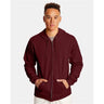 Hanes - Mens P180 Ecosmart Full-Zip Hooded Sweatshirt