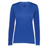 Holloway - Womens 222824 Momentum Long Sleeve V-Neck T-Shirt