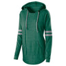 Holloway - Womens 229390 Triblend Hooded Long Sleeve T-Shirt