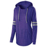 Holloway - Womens 229390 Triblend Hooded Long Sleeve T-Shirt