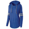 Holloway - Womens 229390 Triblend Hooded Long Sleeve T-Shirt