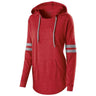 Holloway - Womens 229390 Triblend Hooded Long Sleeve T-Shirt