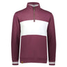 Holloway - Mens 229565 Ivy League Fleece Colorblocked Quarter-Zip Sweatshirt