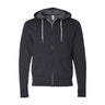 Independent Trading Co. - Mens Afx90Unz Unisex Lightweight Full-Zip Hooded Sweatshirt