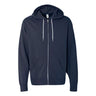 Independent Trading Co. - Mens Afx90Unz Unisex Lightweight Full-Zip Hooded Sweatshirt