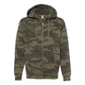 Independent Trading Co. - Mens Ind4000Z Heavyweight Full-Zip Hooded Sweatshirt