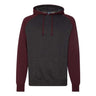 Independent Trading Co. - Mens Ind40Rp Raglan Hooded Sweatshirt