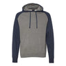 Independent Trading Co. - Mens Ind40Rp Raglan Hooded Sweatshirt