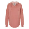 Independent Trading Co. - Womens Prm2500 Lightweight California Wave Wash Hooded Sweatshirt