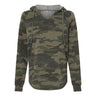 Independent Trading Co. - Womens Prm2500 Lightweight California Wave Wash Hooded Sweatshirt