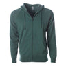 Independent Trading Co. - Mens Prm33Sbz Unisex Special Blend Raglan Full-Zip Hooded Sweatshirt