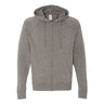 Independent Trading Co. - Mens Prm33Sbz Unisex Special Blend Raglan Full-Zip Hooded Sweatshirt
