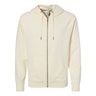 Independent Trading Co. - Mens Ss1000Z Icon Unisex Lightweight Loopback Terry Full-Zip Hooded Sweatshirt
