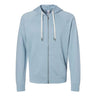 Independent Trading Co. - Mens Ss1000Z Icon Unisex Lightweight Loopback Terry Full-Zip Hooded Sweatshirt