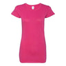 J. America - Womens 8138 Glitter Short Sleeve T-Shirt