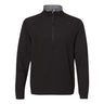 J. America - Mens 8434 Omega Stretch Quarter-Zip Pullover