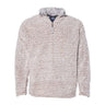 J. America - Mens 8454 Sherpa Quarter-Zip Pullover