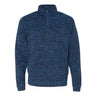 J. America - Mens 8614 Cosmic Fleece Quarter-Zip Sweatshirt