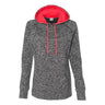 J. America - Womens 8616 Cosmic Fleece Hooded Sweatshirt