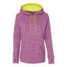 J. America - Womens 8616 Cosmic Fleece Hooded Sweatshirt