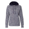J. America - Womens 8616 Cosmic Fleece Hooded Sweatshirt