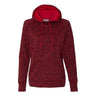 J. America - Womens 8616 Cosmic Fleece Hooded Sweatshirt