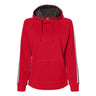 J. America - Womens 8642 Rival Fleece Hooded Sweatshirt