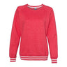 J. America - Womens 8652 Relay Crewneck Sweatshirt