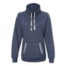 J. America - Womens 8653 Relay Cowl Neck Sweatshirt