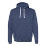 J. America - Mens 8677 MÃ©lange Fleece Hooded Sweatshirt
