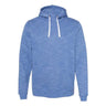 J. America - Mens 8677 MÃ©lange Fleece Hooded Sweatshirt