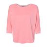 J. America - Womens 8685 Lounge Fleece Dolman Crewneck Sweatshirt