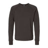 J. America - Mens 8707 Ripple Fleece Raglan Crewneck Sweatshirt