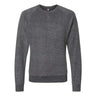 J. America - Mens 8710 Flip Side Fleece Crewneck Pullover