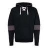 J. America - Mens 8832 Sport Lace Colorblocked Fleece Hooded Sweatshirt