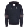 J. America - Mens 8832 Sport Lace Colorblocked Fleece Hooded Sweatshirt