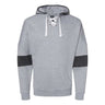 J. America - Mens 8832 Sport Lace Colorblocked Fleece Hooded Sweatshirt