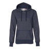 J. America - Womens 8860 Glitter French Terry Hooded Sweatshirt