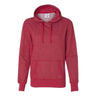 J. America - Womens 8860 Glitter French Terry Hooded Sweatshirt