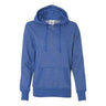 J. America - Womens 8860 Glitter French Terry Hooded Sweatshirt