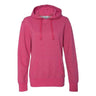 J. America - Womens 8860 Glitter French Terry Hooded Sweatshirt