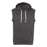 J. America - Mens 8877 Triblend Sleeveless Hooded Sweatshirt