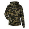 J. America - Mens 8879 Gaiter Fleece Hooded Sweatshirt