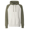 J. America - Mens 8885 Vintage Heather Hooded Sweatshirt