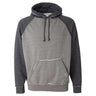 J. America - Mens 8885 Vintage Heather Hooded Sweatshirt