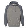 J. America - Mens 8885 Vintage Heather Hooded Sweatshirt